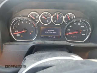 2021 Chevrolet Silverado 1500 RST with VIN 3GCUYEETXMG242080, listed as a Copart auction lot 49349025 with 19,013 mi miles and Salvage Title. Bid and sale history available at carsss.com. Image 9.