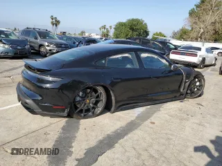 2022 Porsche Taycan GTS with VIN WP0AD2Y10NSA59551, listed as a Copart auction lot 36894013 with 5,593 mi miles and . Bid and sale history available at DreamBid. Image 3.