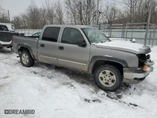 2006 Chevrolet Silverado 1500 LS with VIN 2GCEK13V861285122, listed as a Copart auction lot 87653565 with 230,659 mi miles and Salvage Title. Bid and sale history available at carsss.com. Image 4.