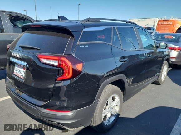 2022 GMC Terrain SLE with VIN 3GKALMEV5NL152975, listed as a IAAI auction lot 42832683 with 51,624 mi miles and . Bid and sale history available at DreamBid. Image 5.