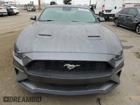 2023 Ford Mustang EcoBoost with VIN 1FA6P8TH3P5110730, listed as a Copart auction lot 59754905 with 31,477 mi miles and Salvage title. Bid and sale history available at DreamBid. Image 5.
