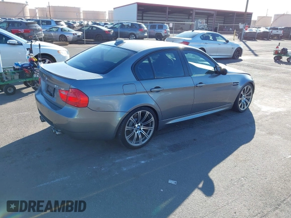 2010 BMW M3 with VIN WBSPM9C50AE202168, listed as a IAAI auction lot 41255651 with 142,845 mi miles. Bid and sale history available at carsss.com. Image 4.