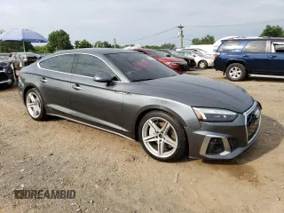 2021 Audi A5 Sportback S line Premium Plus with VIN WAUFACF51MA033419, listed as a Copart auction lot 63228053 with 37,590 mi miles. Bid and sale history available at carsss.com. Image 4.