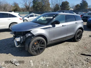 2024 Land Rover Range Rover Evoque Dynamic SE with VIN SALZL2FX9RH234272, listed as a Copart auction lot 43458955 with 17,958 mi miles and Clean Title. Bid and sale history available at carsss.com. Image 1.
