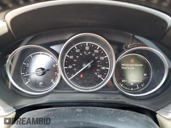 2019 Mazda 6 Grand Touring with VIN JM1GL1TY7K1506127, listed as a Copart auction lot 51953835 with 143,640 mi miles and Salvage Title. Bid and sale history available at carsss.com. Image 9.