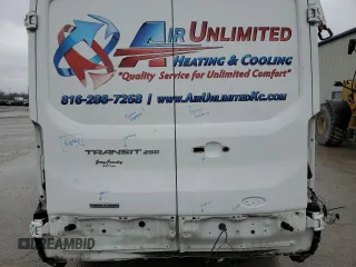 2016 Ford Transit with VIN 1FTYR2CV8GKA55967, listed as a Copart auction lot 79681603 with 130,053 mi miles and Salvage Title. Bid and sale history available at DreamBid. Image 10.