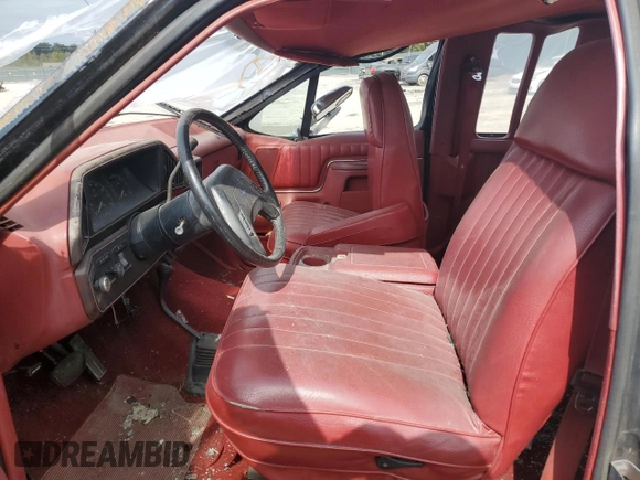 1990 Ford F-150 with VIN 1FTEX14H0LKA86751, listed as a Copart auction lot 75285334 with 273,562 mi miles and Salvage Title. Bid and sale history available at carsss.com. Image 7.
