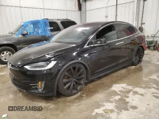 2016 Tesla Model X 70D with VIN 5YJXCBE24GF002759, listed as a Copart auction lot 51461625 with 93,894 mi miles and Clean Title. Bid and sale history available at carsss.com. Image 1.