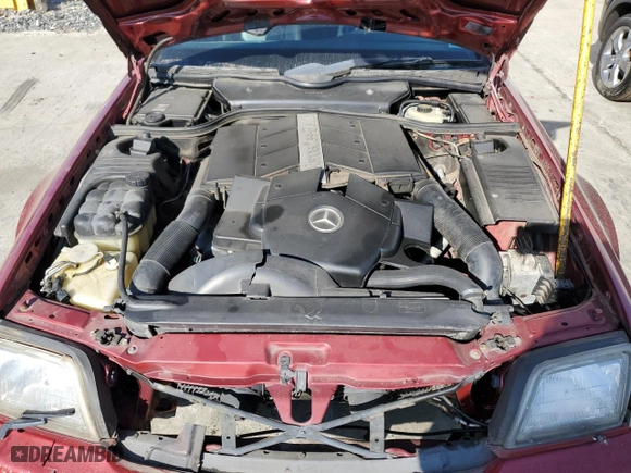 2000 Mercedes-Benz SL-Class with VIN WDBFA68FXYF193901, listed as a Copart auction lot 79173514 with 143,019 mi miles and Salvage Title. Bid and sale history available at carsss.com. Image 11.