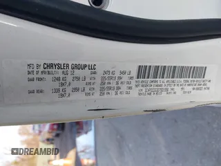 2013 Dodge Journey Crew with VIN 3C4PDCDG3DT521556, listed as a IAAI auction lot 41852888 with 209,562 mi miles and . Bid and sale history available at DreamBid. Image 9.