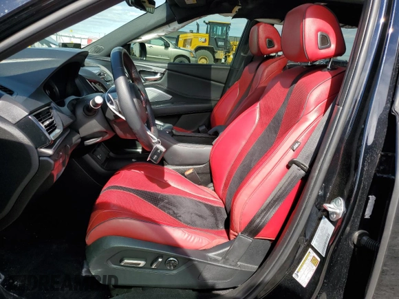 2021 Acura RDX w/A-Spec Package with VIN 5J8TC2H60ML018030, listed as a Copart auction lot 50355625 with 49,699 mi miles and Salvage Title. Bid and sale history available at carsss.com. Image 7.