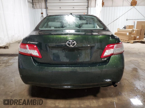 2010 Toyota Camry with VIN 4T4BF3EK0AR001745, listed as a Copart auction lot 53470435 with Not Provided miles and Salvage Title. Bid and sale history available at DreamBid. Image 6.