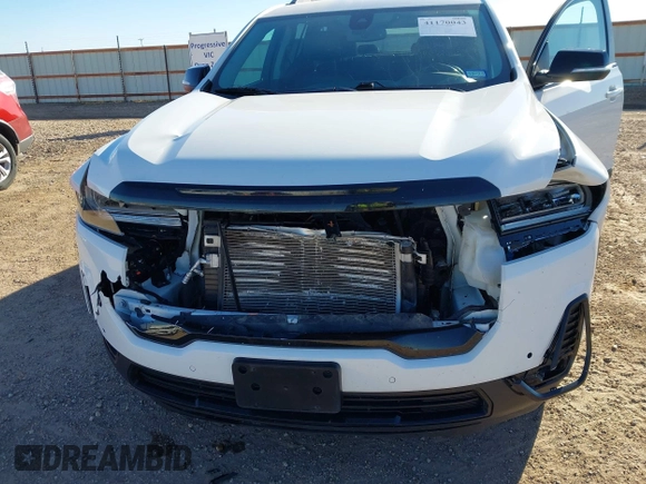 2021 GMC Acadia SLT with VIN 1GKKNMLS8MZ120245, listed as a IAAI auction lot 41170043 with 83,890 mi miles. Bid and sale history available at carsss.com. Image 6.