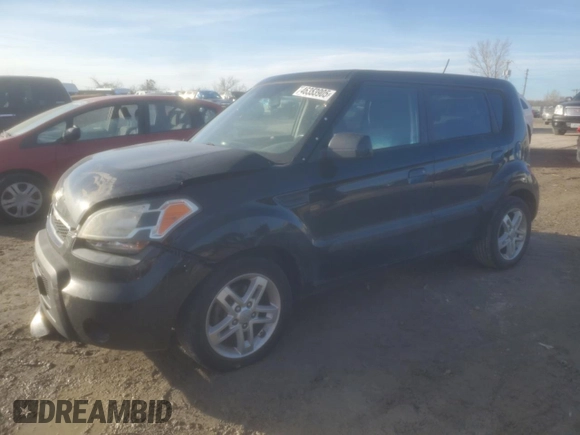 2010 Kia Soul + with VIN KNDJT2A27A7151241, listed as a Copart auction lot 46353905 with 164,700 mi miles and Salvage Title. Bid and sale history available at carsss.com. Image 1.
