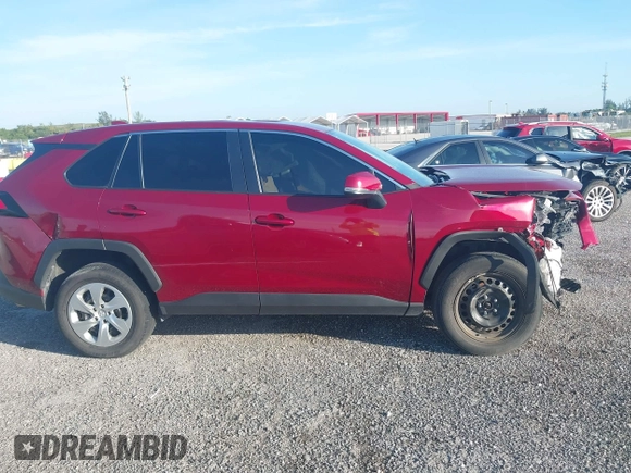 2022 Toyota RAV4 LE with VIN 2T3K1RFV5NW196016, listed as a IAAI auction lot 39931229 with 55,045 mi miles and . Bid and sale history available at DreamBid. Image 13.