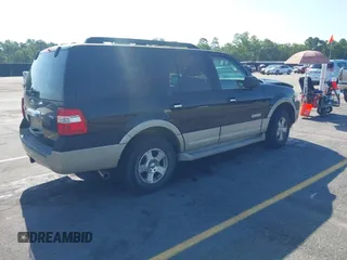 2008 Ford Expedition Eddie Bauer with VIN 1FMFU17518LA21130, listed as a IAAI auction lot 42559052 with 376,139 mi miles and . Bid and sale history available at DreamBid. Image 4.