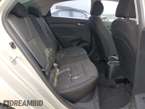 2018 Hyundai Accent SE with VIN 3KPC24A33JE017505, listed as a Copart auction lot 53810625 with 106,679 mi miles and Salvage Title. Bid and sale history available at carsss.com. Image 10.