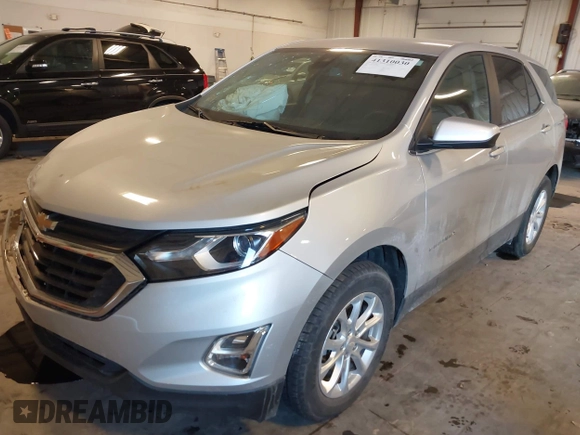 2021 Chevrolet Equinox LT with VIN 2GNAXKEV2M6110942, listed as a IAAI auction lot 41310030 with 97,134 mi miles. Bid and sale history available at carsss.com. Image 2.