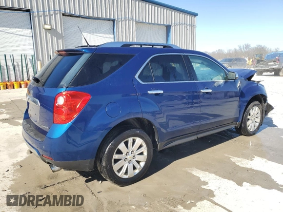2010 Chevrolet Equinox LT w/2LT with VIN 2CNFLPEY2A6363929, listed as a Copart auction lot 47113265 with 212,517 mi miles and Salvage Title. Bid and sale history available at carsss.com. Image 3.