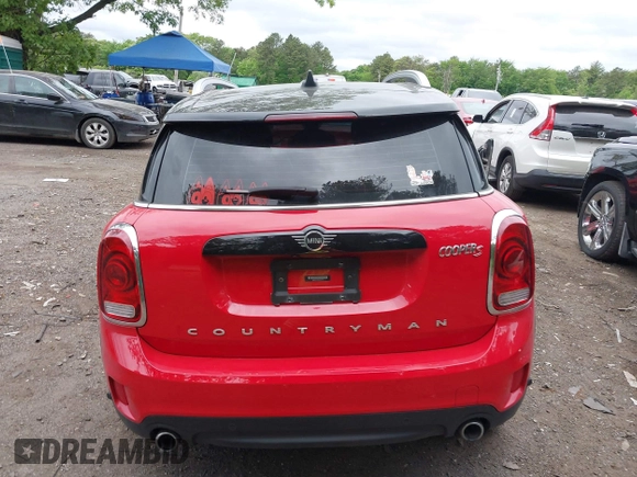 2020 MINI Countryman Cooper S with VIN WMZYX1C09L3L58197, listed as a IAAI auction lot 42303609 with 6 mi miles and . Bid and sale history available at DreamBid. Image 16.