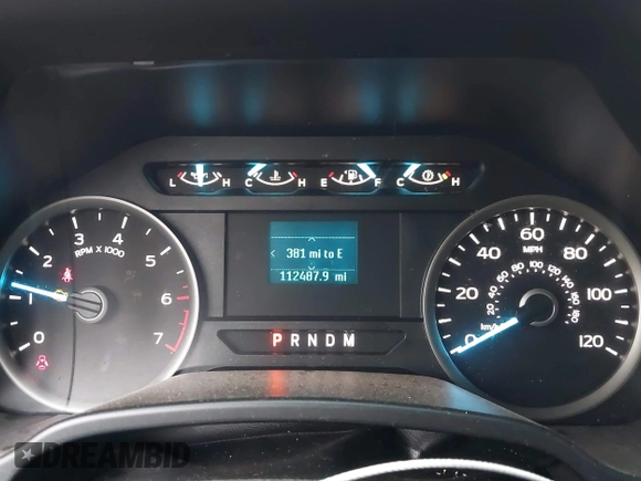 2018 Ford F-150 XL with VIN 1FTEW1E51JKE01917, listed as a IAAI auction lot 41513535 with 112,487 mi miles. Bid and sale history available at carsss.com. Image 7.