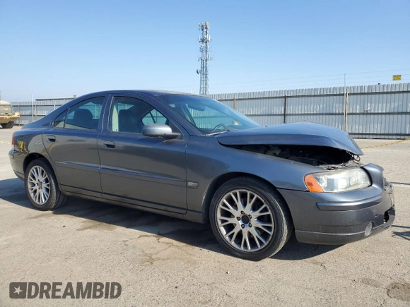 2006 Volvo S60 2.4L Turbo with VIN YV1RS547662536299, listed as a Copart auction lot 41794015 with 0 mi miles and Salvage Title. Bid and sale history available at carsss.com. Image 4.