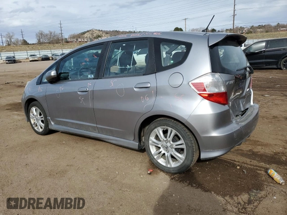 2010 Honda Fit Sport with VIN JHMGE8G41AC033885, listed as a Copart auction lot 49793605 with 114,910 mi miles and Salvage title. Bid and sale history available at DreamBid. Image 2.