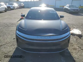2023 Lucid Air Touring with VIN 50EA1TEA3PA004466, listed as a Copart auction lot 44249695 with 0 mi miles and Salvage Title. Bid and sale history available at carsss.com. Image 5.