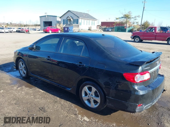 2011 Toyota Corolla L with VIN 2T1BU4EE4BC714196, listed as a IAAI auction lot 41759473 with 128,946 mi miles. Bid and sale history available at carsss.com. Image 3.