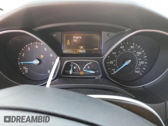 2017 Ford Focus SE с VIN 1FADP3FE4HL276070, выставлен на аукционе Copart как лот 50107145 с пробегом 52 210 миль миль и Списание • Salvage title. История ставок и продаж доступна на DreamBid. Изображение 9.
