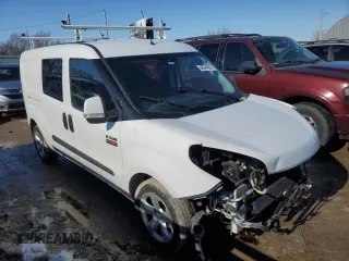 2017 Ram ProMaster City Cargo Van Tradesman SLT with VIN ZFBERFBB6H6E13231, listed as a Copart auction lot 88244205 with 109,092 mi miles and Salvage Title. Bid and sale history available at carsss.com. Image 4.