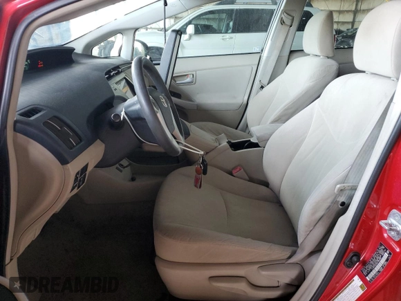 2011 Toyota Prius I with VIN JTDKN3DU0B1389258, listed as a Copart auction lot 55681765 with 168,843 mi miles and Clean Title. Bid and sale history available at carsss.com. Image 7.