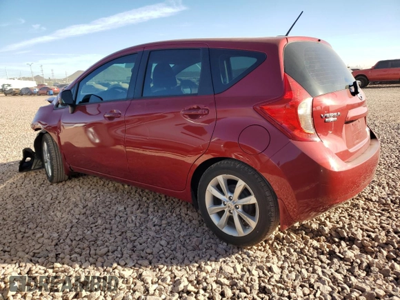 2014 Nissan Note SV with VIN 3N1CE2CP5EL424113, listed as a Copart auction lot 85968764 with 45,414 mi miles and Salvage Title. Bid and sale history available at DreamBid. Image 2.