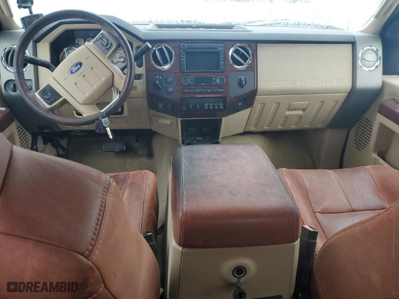 2008 Ford Super Duty F-350 DRW XL with VIN 1FTWW33R08EA64106, listed as a Copart auction lot 45463525 with 91,850 mi miles and Salvage Title. Bid and sale history available at carsss.com. Image 8.