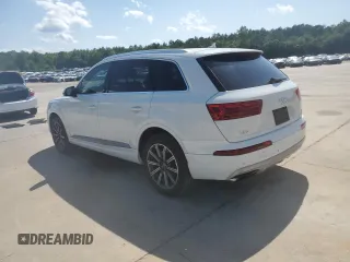 2017 Audi Q7 Premium Plus with VIN WA1LAAF72HD031527, listed as a Copart auction lot 58377985 with 105,541 mi miles and Salvage title. Bid and sale history available at DreamBid. Image 2.