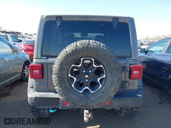 2022 Jeep Wrangler Unlimited Rubicon with VIN 1C4JJXR61NW160832, listed as a IAAI auction lot 39421092 with 32,347 mi miles and . Bid and sale history available at DreamBid. Image 16.