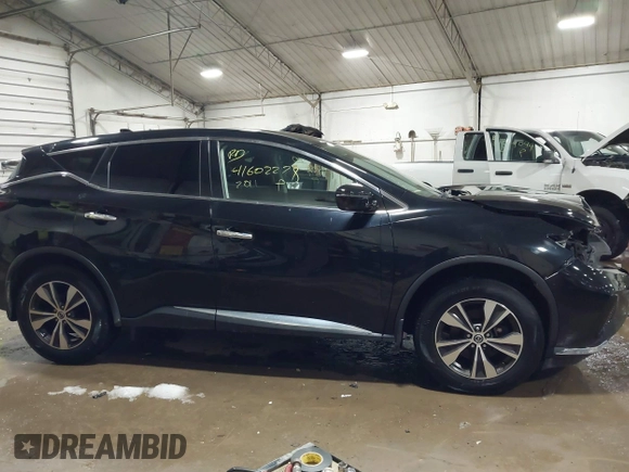 2020 Nissan Murano S with VIN 5N1AZ2AS4LN126645, listed as a IAAI auction lot 41602278 with 67,520 mi miles and . Bid and sale history available at DreamBid. Image 13.