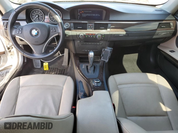 2011 BMW 3 Series 335i xDrive with VIN WBAKF9C51BE620023, listed as a Copart auction lot 60287515 with 123,353 mi miles and Salvage title. Bid and sale history available at DreamBid. Image 8.