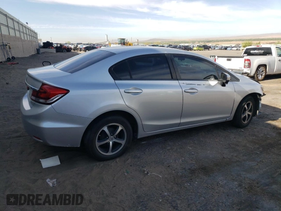 2015 Honda Civic SE z VIN 2HGFB2F75FH513738, wystawiony jako Copart lot #54945725 z przebiegiem 107 789 mil mil oraz Szkoda całkowita • Salvage title. Historia ofert i sprzedaży dostępna na DreamBid. Obrazek 3.