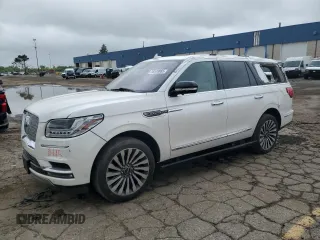 2019 Lincoln Navigator Reserve с VIN 5LMJJ2LT1KEL25094, выставлен на аукционе Copart как лот 58539865 с пробегом 63 167 миль миль и Списание • Salvage title. История ставок и продаж доступна на DreamBid. Изображение 1.