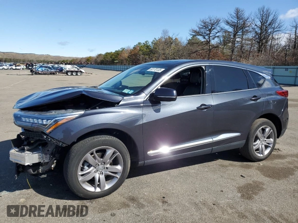 2020 Acura RDX Advance with VIN 5J8TC2H74LL036814, listed as a Copart auction lot 50170135 with 26,933 mi miles and Salvage title. Bid and sale history available at DreamBid. Image 1.