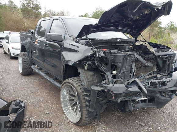 2019 Chevrolet Silverado 1500 with VIN 1GCUWDED4KZ179094, listed as a IAAI auction lot 41709716 with 161,582 mi miles and . Bid and sale history available at DreamBid. Image 1.