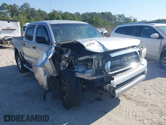 2011 Toyota Tacoma PreRunner with VIN 5TFJU4GN0BX007512, listed as a IAAI auction lot 41682881 with 190,184 mi miles and . Bid and sale history available at DreamBid. Image 1.