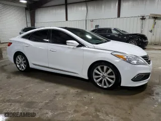2015 Hyundai Azera Limited with VIN KMHFH4JG1FA448378, listed as a Copart auction lot 76099764 with 117,489 mi miles and Salvage Title. Bid and sale history available at carsss.com. Image 4.