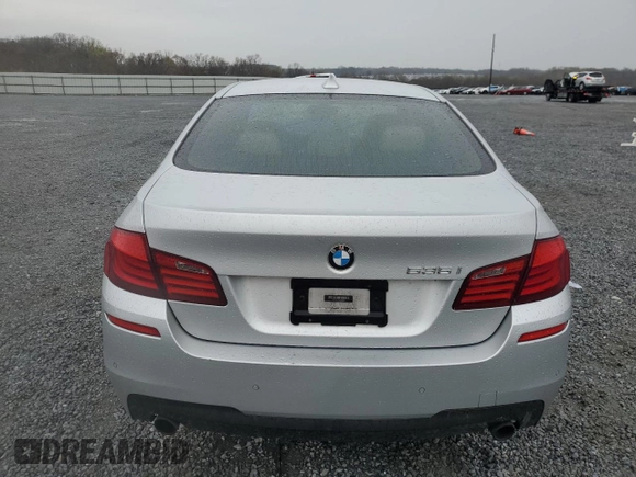 2013 BMW 5 Series 535i with VIN WBAFR7C5XDC829384, listed as a Copart auction lot 49880875 with 133,908 mi miles and Salvage Title. Bid and sale history available at DreamBid. Image 6.