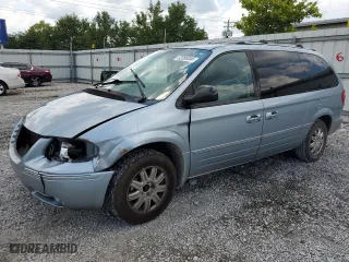 2006 Chrysler Town & Country LWB Limited with VIN 2A8GP64L56R641993, listed as a Copart auction lot 62208304 with 129,497 mi miles and Salvage Title. Bid and sale history available at carsss.com. Image 1.