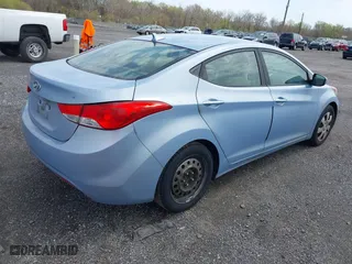 2012 Hyundai Elantra GLS with VIN KMHDH4AEXCU470914, listed as a IAAI auction lot 42016849 with 202,272 mi miles. Bid and sale history available at carsss.com. Image 4.