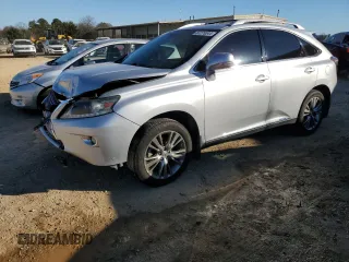 2013 Lexus RX 450h with VIN JTJBC1BA1D2066897, listed as a Copart auction lot 87276344 with 110,249 mi miles and Salvage Title. Bid and sale history available at DreamBid. Image 1.