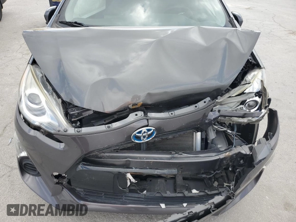 2015 Toyota Prius One with VIN JTDKDTB35F1099097, listed as a Copart auction lot 49326525 with 75,185 mi miles and Salvage Title. Bid and sale history available at DreamBid. Image 11.