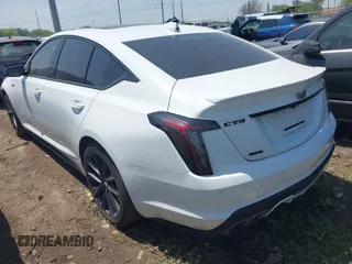 2021 Cadillac CT5 V-Series with VIN 1G6DV5RW2M0128157, listed as a IAAI auction lot 41928263 with 49,698 mi miles and . Bid and sale history available at DreamBid. Image 3.
